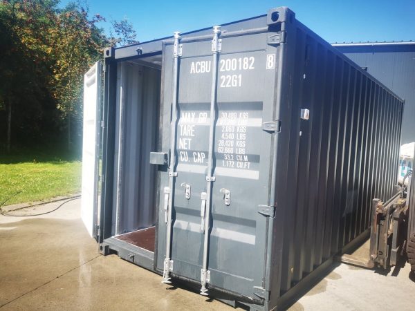 Contentor Maritimo 20 pés 1ª viagem