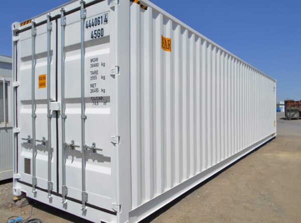 Contentor Maritimo 40 pés 1ª viagem